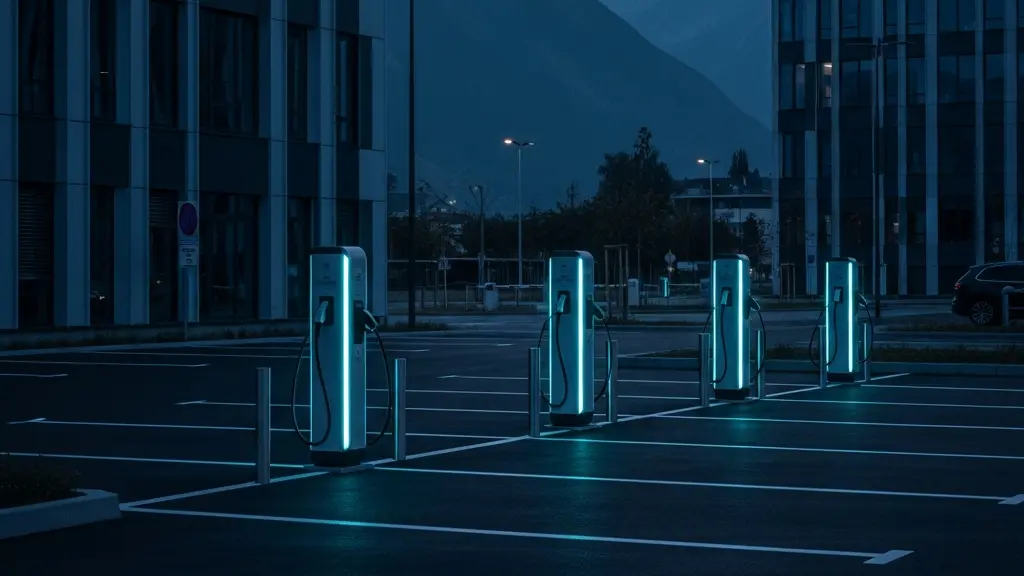 Bâtiment entreprise et recharge